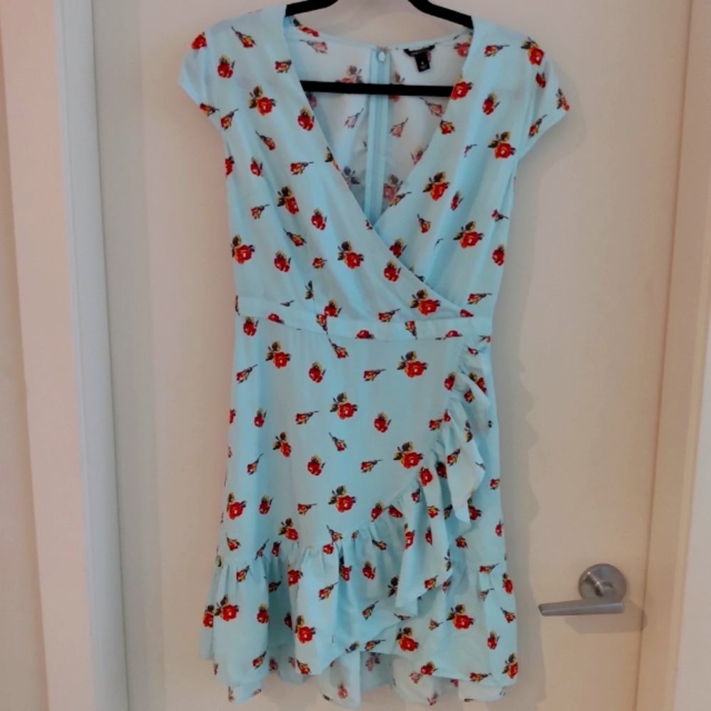 J. Crew Floral Wrap Dress